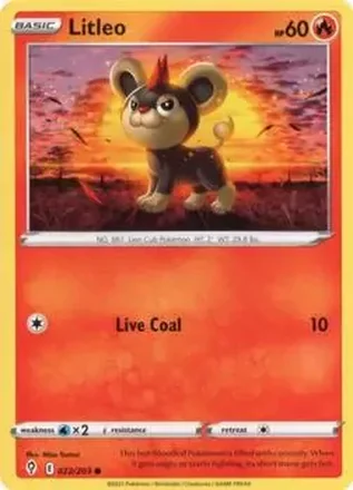 2021 Pokemon Sword & Shield Evolving Skies feature card