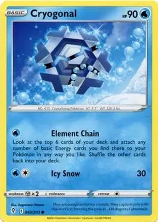 2021 Pokemon Sword & Shield Evolving Skies feature card