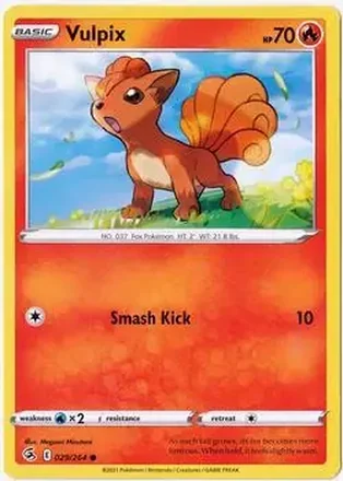 2021 Pokemon Sword & Shield Fusion Strike feature card