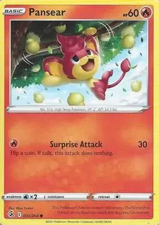 2021 Pokemon Sword & Shield Fusion Strike feature card