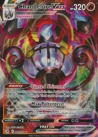 2021 Pokemon Sword & Shield Fusion Strike feature card