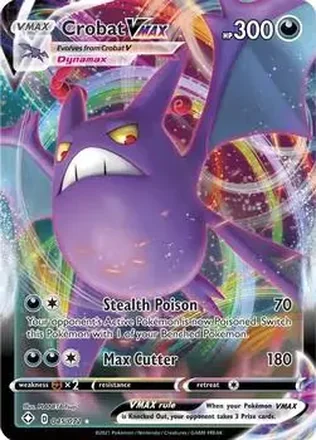 2021 Pokemon Sword & Shield Shining Fates #045/072 - Crobat