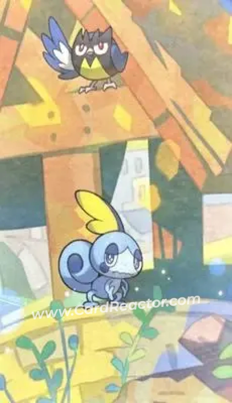 2020 Pokemon Galar Pals Mini-Tin Art Cards #NNO - Sobble - Rookidee - Front