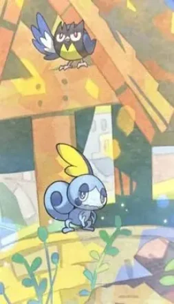 2020 Pokemon Galar Pals Mini-Tin Art Cards #NNO Sobble - Rookidee