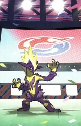2020 Pokemon Galar Power Mini-Tin Art Cards #NNO - Toxtricity