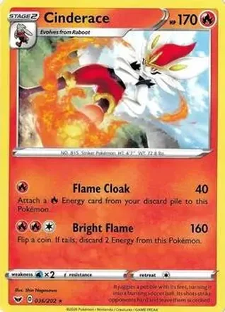 2020 Pokemon Sword & Shield feature card