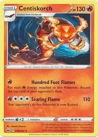 2020 Pokemon Sword & Shield feature card