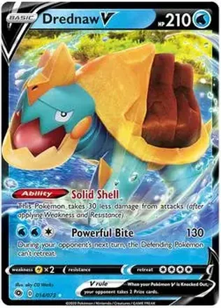 2020 Pokemon Sword & Shield Champion's Path #014/073 - Drednaw