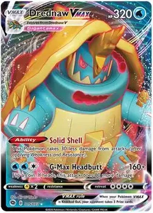 2020 Pokemon Sword & Shield Champion's Path #015/073 - Drednaw
