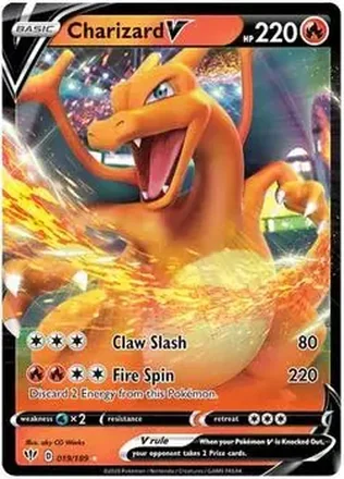 2020 Pokemon Sword & Shield Darkness Ablaze #019/189 - Charizard