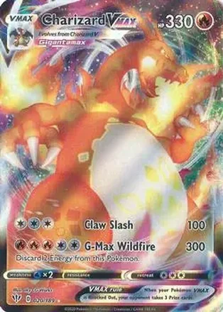 2020 Pokemon Sword & Shield Darkness Ablaze #020/189 - Charizard