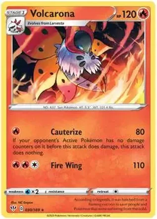 2020 Pokemon Sword & Shield Darkness Ablaze feature card