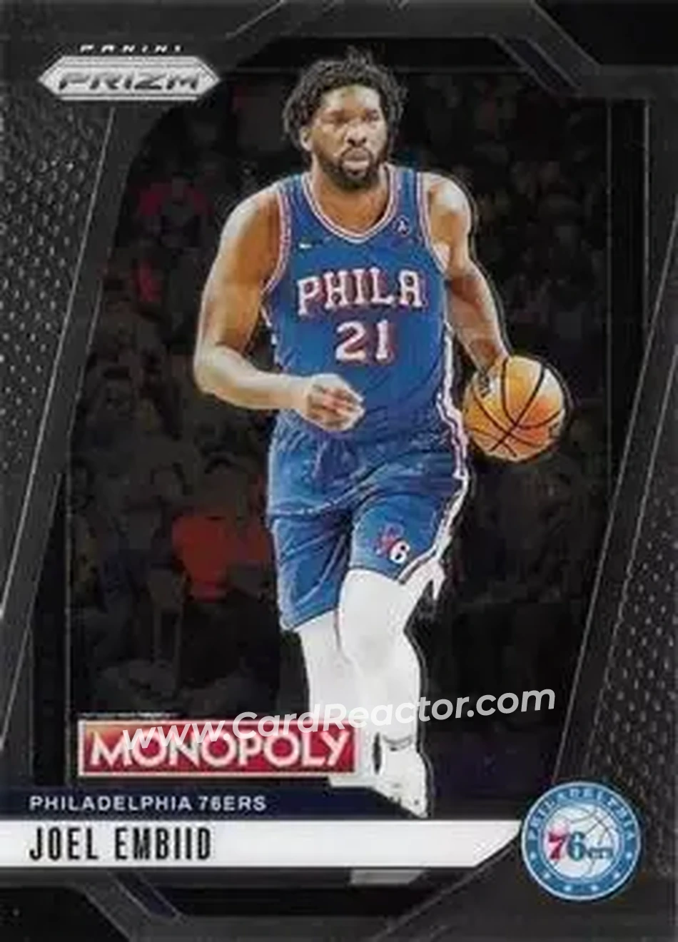 2024-25 Panini Prizm Monopoly #1 - Joel Embiid - Philadelphia 76ers