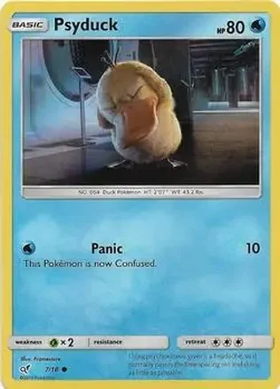 2019 Pokemon Sun & Moon Detective Pikachu #7/18 - カスミのコダック
