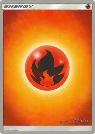2019 Pokemon World Championship: Fire Box #NNO - Fire Energy