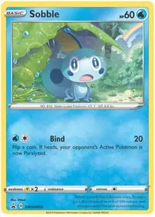 2019-23 Pokémon Sword & Shield Black Star Promos #SWSH003 - Sobble