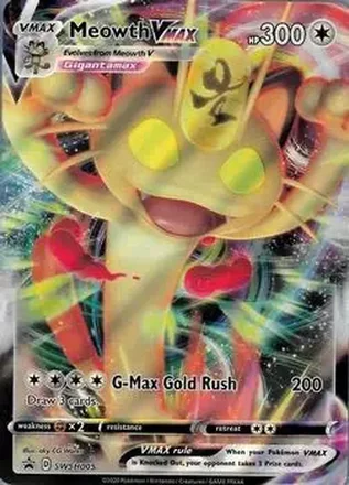 2019-23 Pokémon Sword & Shield Black Star Promos #SWSH005 - Meowth