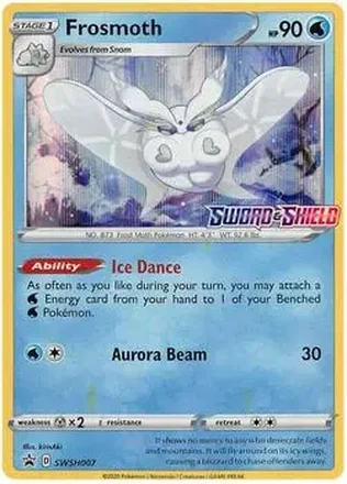 2019-23 Pokémon Sword & Shield Black Star Promos #SWSH007 - Frosmoth