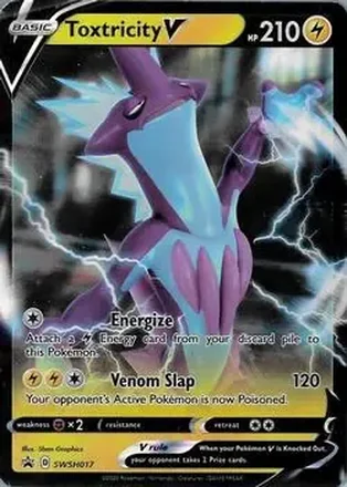 2019-23 Pokémon Sword & Shield Black Star Promos #SWSH017 - Toxtricity