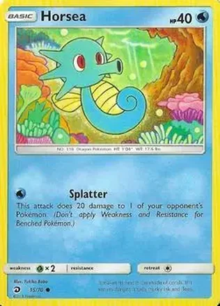 2018 Pokemon Sun & Moon Dragon Majesty #15/70 - カスミのタッツー
