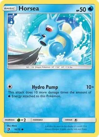2018 Pokemon Sun & Moon Dragon Majesty #16/70 - カスミのタッツー