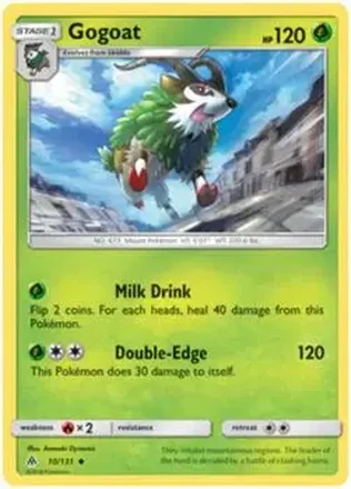 2018 Pokemon Sun & Moon Forbidden Light #10/131 - Gogoat