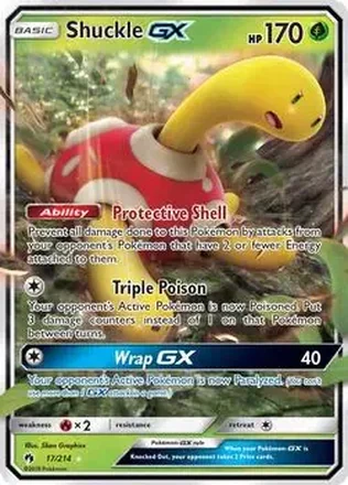 2018 Pokemon Sun & Moon Lost Thunder #17/214 - Shuckle