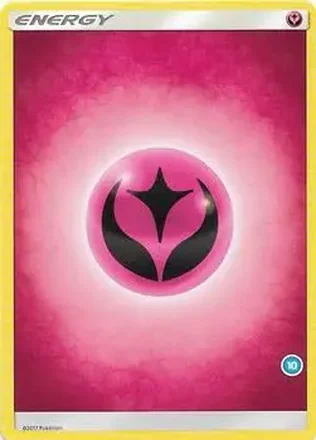 2018 Pokemon Sun & Moon Trainer Kit: Alolan Sandslash & Alolan Ninetales #10 - Fairy Energy