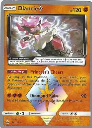 2018 Pokemon World Championship: Buzzroc #NNO - Mega Diancie ex