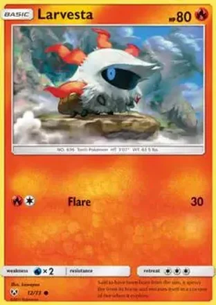 2017 Pokemon Shining Legends #12/73 - メラルバ