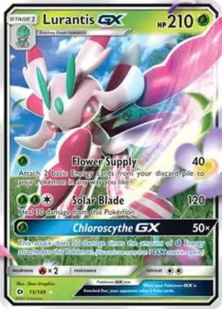2017 Pokemon Sun & Moon #15/149 - Lurantis ex