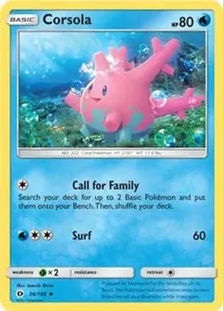 2017 Pokemon Sun & Moon feature card