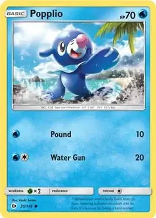 2017 Pokemon Sun & Moon feature card