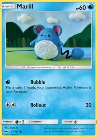 2017 Pokemon Sun & Moon Burning Shadows feature card