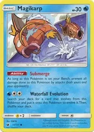 2017 Pokemon Sun & Moon Crimson Invasion #17/111 - Magikarp