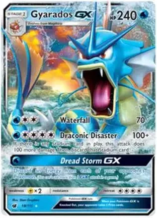 2017 Pokemon Sun & Moon Crimson Invasion #18/111 - Gyarados