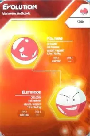 2016 Kellogg's Pokemon Evolution Index feature card