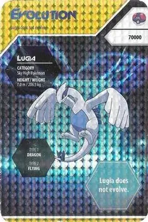 2016 Kellogg's Pokemon Evolution Index #NNO - Lugia
