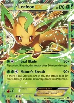 2016 Pokemon Generations #10/83 - Leafeon