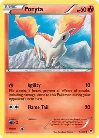 2016 Pokemon Generations #14/83 - Ponyta