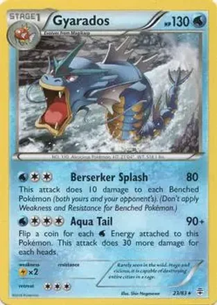 2016 Pokemon Generations #23/83 - Gyarados