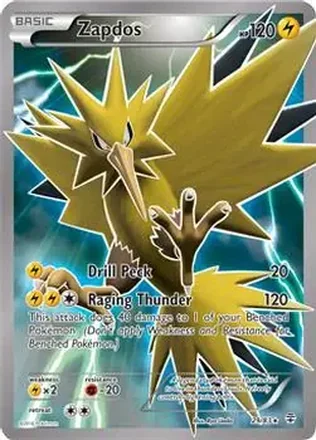 2016 Pokemon Generations #29/83 - Zapdos