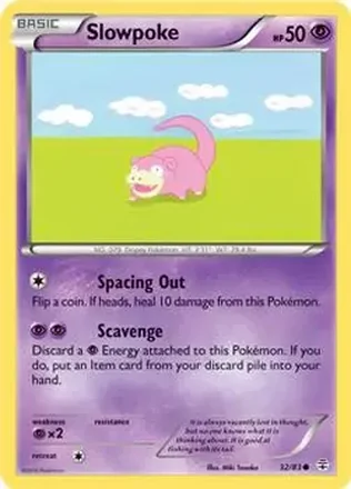 2016 Pokemon Generations #32/83 - Slowpoke