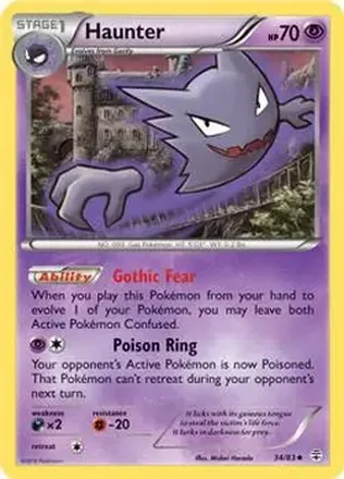 2016 Pokemon Generations #34/83 - Haunter