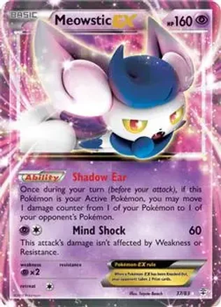 2016 Pokemon Generations #37/83 - Meowstic