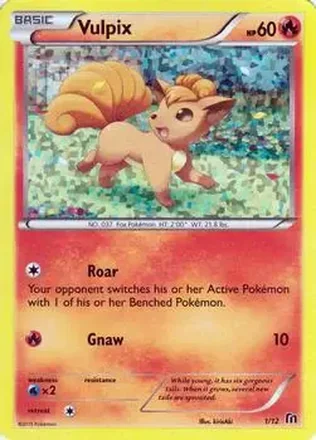 2016 Pokemon McDonald's Collection #1 - Vulpix
