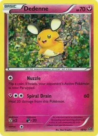 2016 Pokemon McDonald's Collection #10 - デデンネ