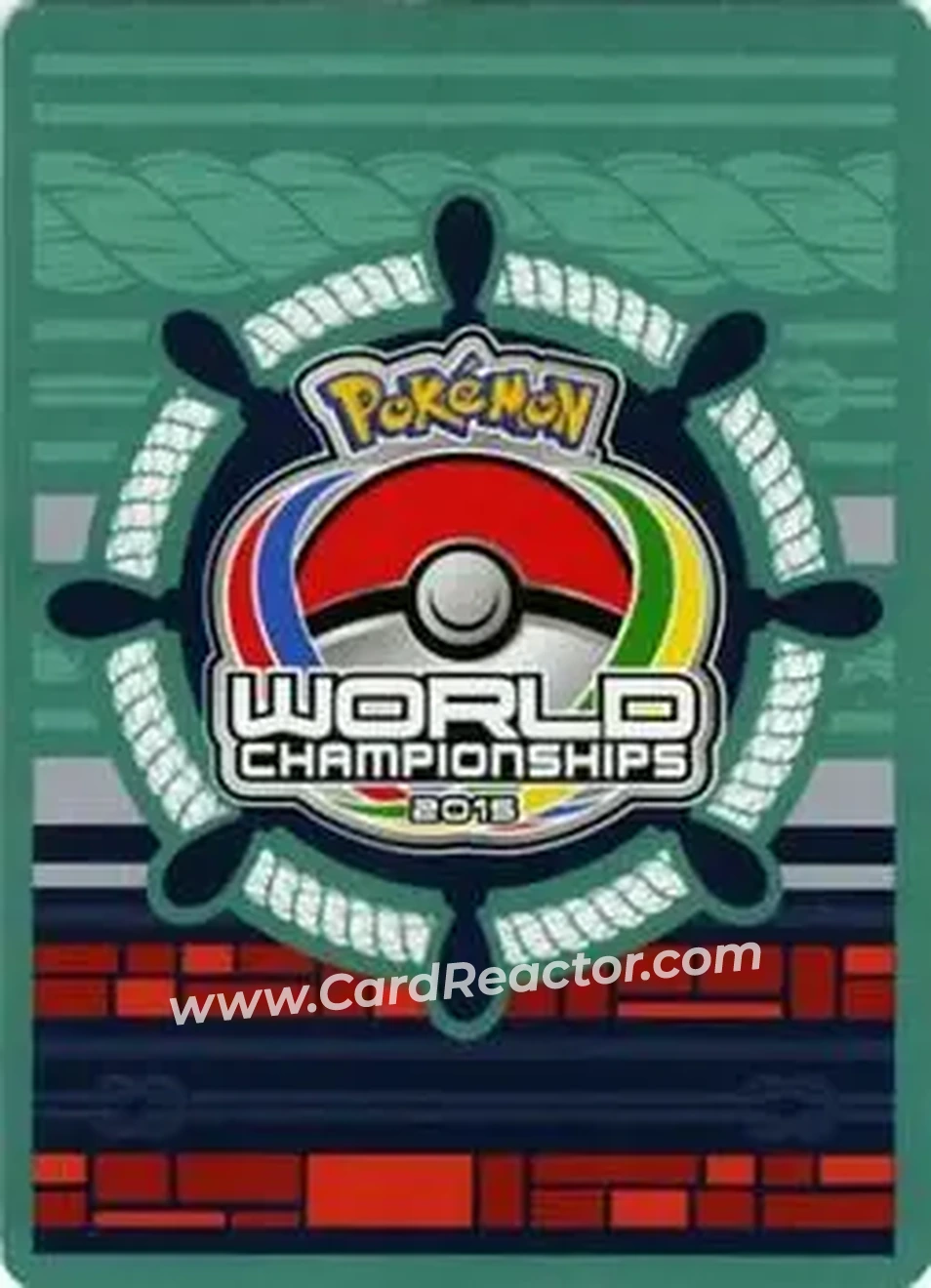 2015 Pokemon World Championships Primal Groudon #109/119 - VS Seeker - Back