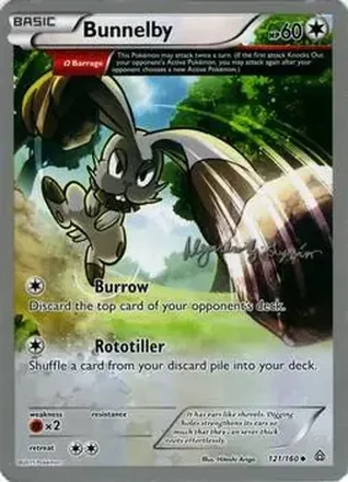 2015 Pokemon World Championships Primal Groudon #121/160 - Bunnelby