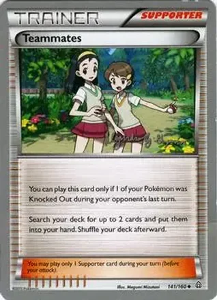 2015 Pokemon World Championships Primal Groudon #141/160 - Teammates